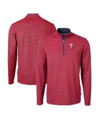 カッターアンドバック メンズ アウター パーカー・スウェットール Cutter Buck Mens RedNavy Philadelphia Phillies Virtueco Pique Microのサムネイル