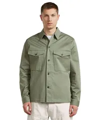 ジースター メンズ トップス シャツ GStaraw Mens Core Lightweight RegularFit Overshirt Light Orphusのサムネイル