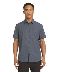 ダナ キャラン ニューヨーク メンズ トップス シャツ プリント DKNY Mens declan printed buttonup shirt Black ブラックのサムネイル