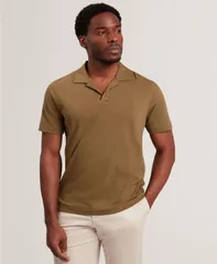 テッドベーカー メンズ トップス ポロシャツ 半袖 Ted Baker Mens ANITO ShortSleeve Polo Shirt Olive オリーブのサムネイル