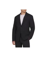 ダナ キャラン ニューヨーク メンズ アウター ジャケット・ブルゾン ブレザー DKNY Mens ModernFit Prospect Blazer Black ブラックのサムネイル