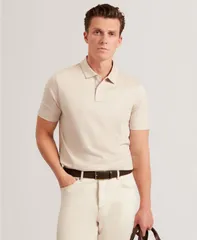 テッドベーカー メンズ トップス ポロシャツ レギュラーフィット シャツ Ted Baker Mens Regular Fit Soft Touch Polo Shirt Tan タンのサムネイル
