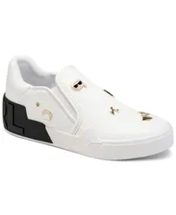 カール ラガーフェルド レディース シューズ スニーカー KARLAGERFELD PARIS Womens Maude SlipOn Sneakers Bright White ホワイトのサムネイル