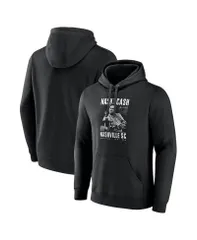 ファナティクス メンズ アウター パーカー・スウェット パーカー Fanatics Mens Black Nashville SC Johnny Cash Finger Pullover Hoodieのサムネイル