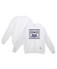 ミッチェルネス メンズ アウター パーカー・スウェット シャツ Mitchell Ness Mens Light White Baltimore Ravens The Crest Pullover Sのサムネイル