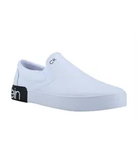 カルバンクライン メンズ シューズ スニーカー Calvin Klein Mens Ryor Casual SlipOn Sneakers White ホワイトのサムネイル
