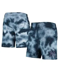 ニューエラ メンズ ボトムス ハーフパンツ・ショーツ ショートパンツ New Era Mens Navy New York Yankees Team Dye Shorts Navy ネイビーのサムネイル