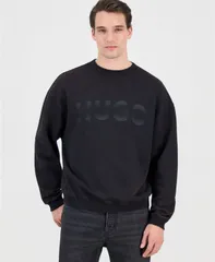 ヒューゴボス メンズ アウター パーカー・スウェット クルーネック シャツ コットン ロゴ Hugo Boss Mens Nenzyew Cotton Logo Crewneck Sweatshirtのサムネイル