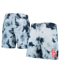ニューエラ メンズ ボトムス ハーフパンツ・ショーツ ショートパンツ New Era Mens Navy St Louis Cardinals Team Dye Shorts Navy ネイビーのサムネイル