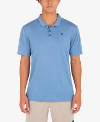 ハーレー メンズ トップス ポロシャツ Hurley Mens Ace Vista Short Sleeve Polo Shirt Unity Blue ブルーのサムネイル