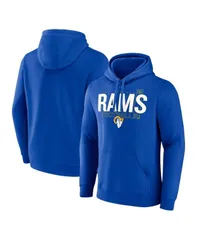 ファナティクス メンズ アウター パーカー・スウェット パーカー Fanatics Mens Royal Los Angeles Rams Pylon Outline Pullover Hoodieのサムネイル