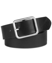 アイエヌシー インターナショナル コンセプト レディース アクセサリー ベルト INC International Concepts Casual Solid Belt BlackSilver ブラッ