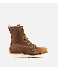ソログッド メンズ シューズ ブーツ・レインブーツ Thorogood Mens American Heritage 8 Toe Safety Work Boots for Men Crazyhorsのサムネイル