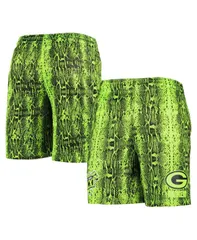 ニューエラ メンズ ボトムス ハーフパンツ・ショーツ ショートパンツ New Era Mens Neon Green Bay Packers Summer Pop Shorts Neon Greenのサムネイル