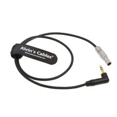 신착 상품 Alvin's Cables 오디오 케이블 ARRI Mini LF 카메라용 6핀 수컷 - 3.5mm TRS 직각