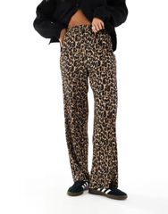 SLY LEOPARD WIDE LEG PT-D レオパード パンツ - メルカリ