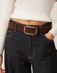 MADISONBLUE/マディソンブルー】ROUND BUCKLE BELT - メルカリ