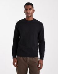 美品GIM 10G Cashmere Crew Neck Black41800円 - メルカリ