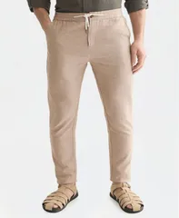 スコッチアンドソーダ メンズ ボトムス カジュアルパンツ リネン SCOTCH SODA MenstraightFit Linen Jogger Pants Amphoraのサムネイル