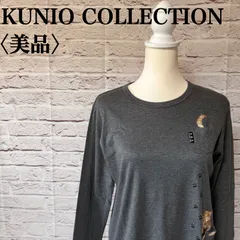 【KUNIO COLLECTION】クニオコレクション 猫 刺繍 ロンT サイズM MA-58のサムネイル