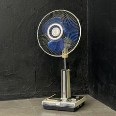 SANYO 業務用扇風機 青・白 - メルカリ
