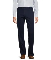 ラウンドトゥリーアンドヨーク メンズ ボトムス カジュアルパンツ パンツ Roundtree Yorke TravelSmart Ultimate Performance Classic Straight Fit Flat Front NonIron Chin