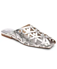 アッシュ レディース シューズ スリッポン・ローファー ASH Womens Bone SlipOn Mule Flatsilver Metallic Leather シルバーのサムネイル