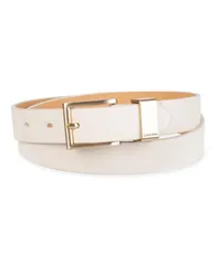 カルバンクライン レディース アクセサリー ベルト Calvin Klein Womens Metaloop Casual Jean Belt Boneのサムネイル