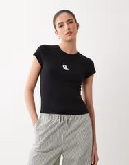 MARINE SERRE マリーンセル クロップドTシャツ - メルカリ