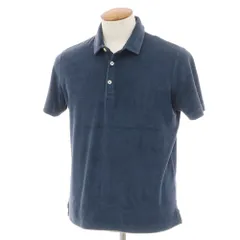【中古】アルテア Altea コットンポリエステル パイル 半袖ポロシャツ ネイビー【サイズM】【メンズ】のサムネイル