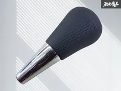 TOYOTA トヨタ 純正 200系 ハイエース ノーマル シフト ノブ AT オートマ 単体 メッキ 黒系 全長約:10cm 穴径約:8.5mm 内装品 1個 即納 棚のサムネイル