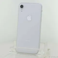 ソフマップ 〔中古品〕 iPhoneXR 64GB ホワイト MT032J／A SIMフリー【198】のサムネイル