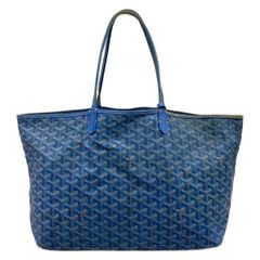 GOYARD サンルイPM ポーチ付き ハンドバッグ トートバッグ 1308 青