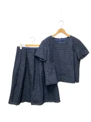 レリアン SA-1601539 セットアップ 13+ ネイビー フラワー刺繍 IT533JOE63EZのサムネイル