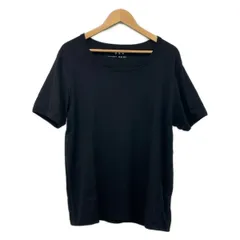 three dots(スリードッツ) 半袖Tシャツ サイズXL メンズ美品  - Y743 AG1S004M 黒 XLのサムネイル