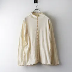 サマンサモスモス Samansa Mos2 SM2 シアー配色メローカットソー F キナリ ベージュ／トップス ハイネック【2400014993134】のサムネイル