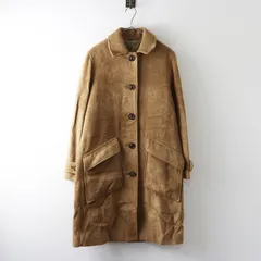 アンユーズド UNUSED us1030 CAMEL SILK BALMACAAN COAT キャメル シルク バルカマンコート 0｜ベージュ系【2400014955897】のサムネイル