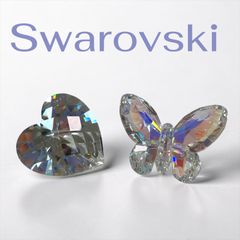 Swarovski クリスタルフィギュリン オーロラ・バタフライ - メルカリ