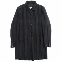 94AW☆イッセイミヤケ☆プリーツコート☆オーバーサイズ☆ブラック