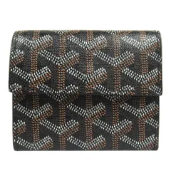 新品同様 GOYARD ゴヤール MARIGNY マリニー 財布 二つ折り コインケース 小銭入れ ミニ コンパクト 黒 ブラック メンズ レディース 古着 中古 USEDのサムネイル