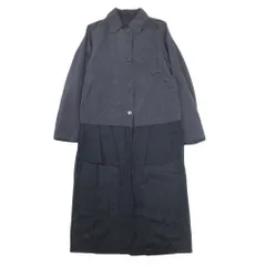 良品 DRIES VAN NOTEN ドリスヴァンノッテン リバーシブルコート ステンカラー ジャケット ロング アウター S 紺 ネイビー レディース 古着 中古 USEDのサムネイル