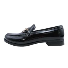 新品同様 TEMPERATE テンパレイト JAMES ビットローファー PVC素材 レインシューズ 靴 37/23.5 黒 ブラック レディース 古着 中古 USEDのサムネイル