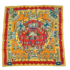☆新品 エルメス スカーフ カレ90 LES AMOUREUX DE PARIS - メルカリ