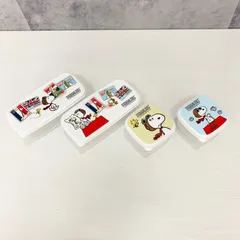 スヌーピー フライングエース タッパー 4種4個セット 弁当箱 保存容器のサムネイル