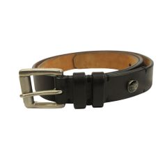 良品 JIMMY CHOO ジミーチュウ スコーピオン ベルト バックル レザー