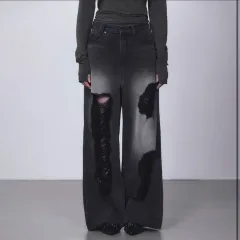 トリミングバード scratch damage デニム パンツ ダメージ パンツのサムネイル