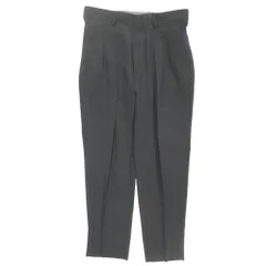良品 RAINMAKER レインメーカー 2-PLEATED TROUSERS ツープリーツ トラウザース スラックス パンツ ボトムス サイズ3 グレー メンズ 古着 中古 USEDのサムネイル
