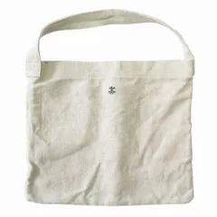 未使用 ARTS&SCIENCE アーツアンドサイエンス Original tote S オリジナル トート ワンショルダー バッグ リネン ロゴ ナチュラル レディース 古着 中古 USEDのサムネイル