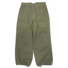 美品 Entire Studios エンタイア・スタジオ BARREN CARGO バーレン カーゴパンツ ワイド ミリタリー ボトムス S カーキ メンズ 古着 中古 USEDのサムネイル