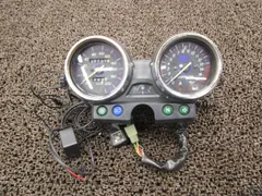 ZRX400 メーター スピード タコ ▲B7410！インジケーターランプ ZR400E カワサキ 【 ZX400KE 】 キャブ車のサムネイル